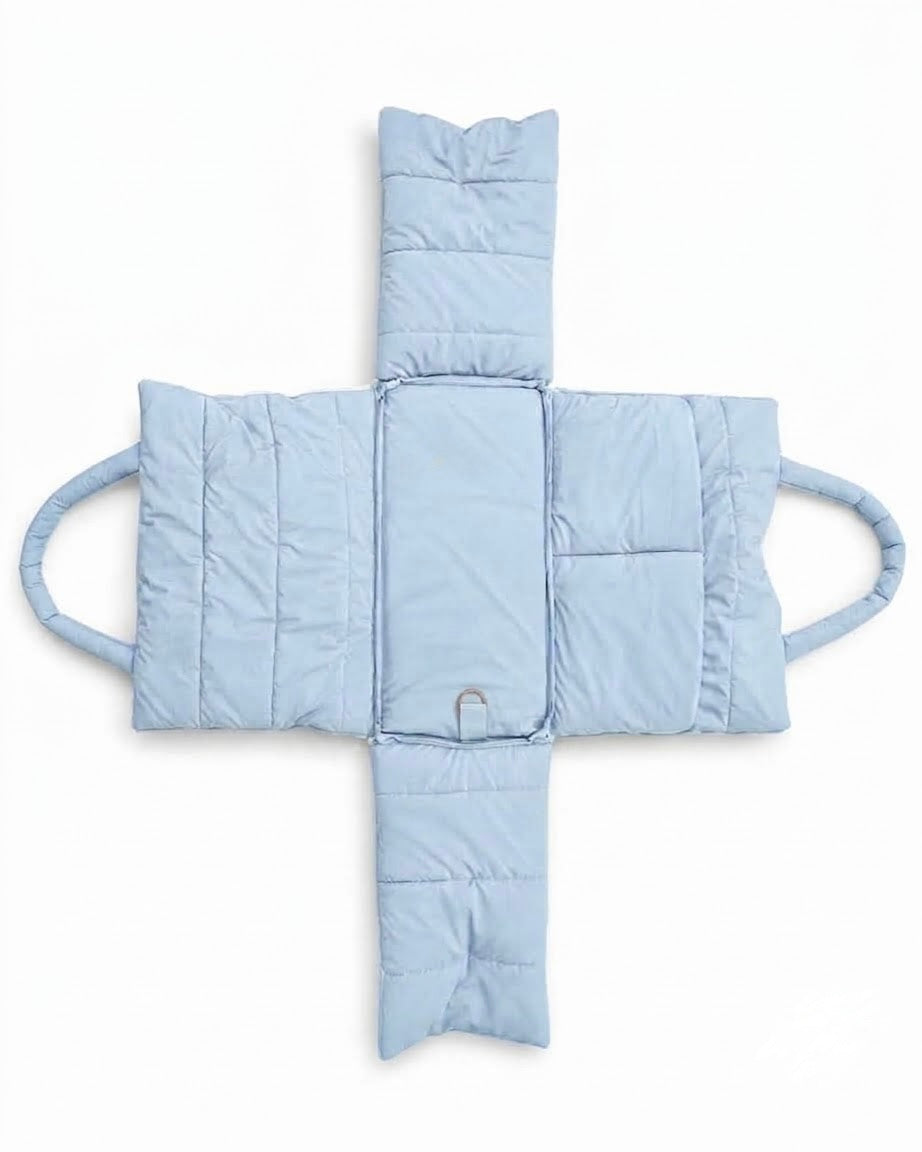 Blue 3-in-1 Tote